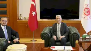 Bakan Bolat, TCMB Başkanı Karahan ile görüştü