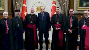 Cumhurbaşkanı Erdoğan, Külliye'de ağırladı