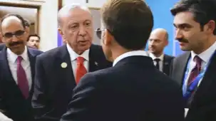 Fransa Cumhurbaşkanı Macron'dan mevkidaş paylaşımı