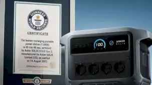 Guinness rekortmeni taşınabilir güç istasyonu Türkiye’de