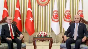 Kılıçdaroğlu, Özel'in açıklamaları ardından TBMM'de... Kılıçdaroğlu, Kurtulmuş ile görüştü