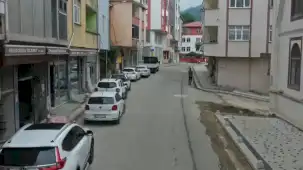 Ordu Kumru Karacalı’da kaldırımlar yenileniyor