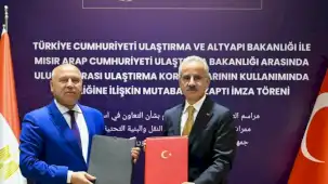 Türkiye ile Mısır arasında ulaştırma koridorları için iş birliği