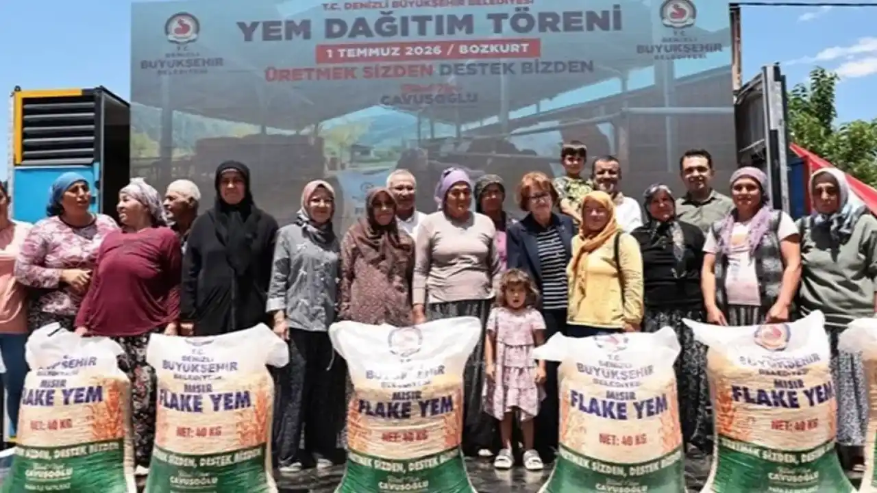 Yem Desteği Projesi üreticiye can suyu oldu