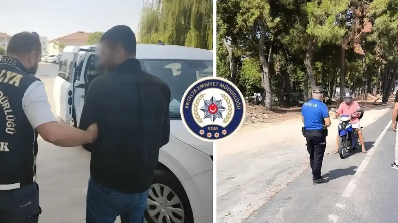 Antalya’da son bir haftada 275 kişi tutuklandı