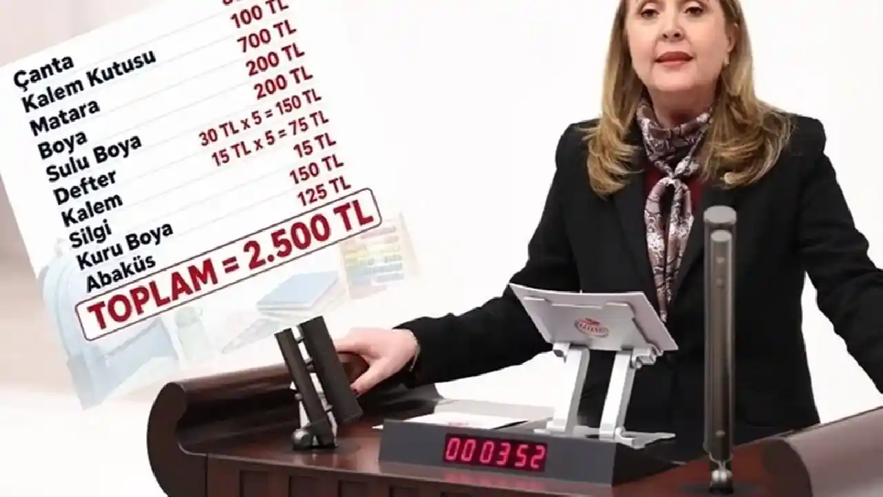 CHP’li Semra Dinçer'den okula dönüş eleştirisi... KDV sıfırlansın çağrısı