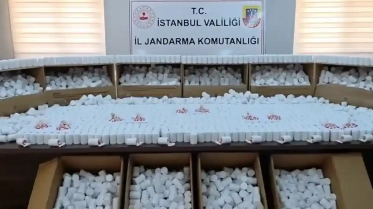 İstanbul'da 257 bin 850 uyuşturucu hap ele geçirildi