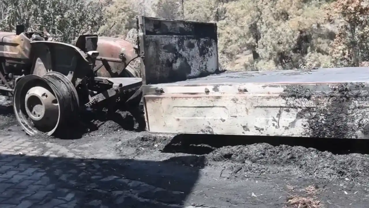 Muğla Büyükşehir'den Seydikemer’de yangın sonrası hasar tespit