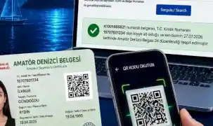 Amatör Denizci Belgelerinde QR kod dönemi başladı