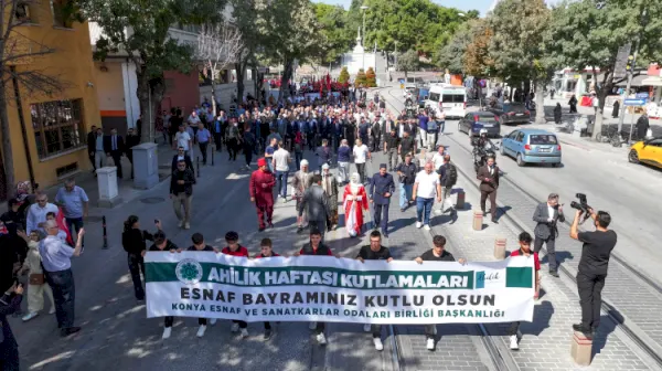 Konya’da Ahilik Haftası coşkulu bir başlangıç