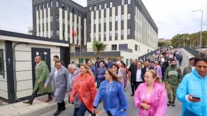 Bakırköy'de arabasız gün festivaliyle sürdürülebilir yaşama yürüdüler