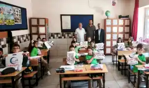 Cansuyu Derneği’nden Konya’da 2 bin 100 öğrenciye kırtasiye desteği