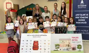 İzmir’de çocuklara afet farkındalık eğitimi