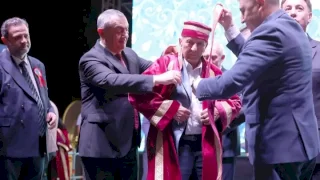 KAYSO’nun Yılın Ahisi Mustafa Suat Köylüoğlu kaftan giydi