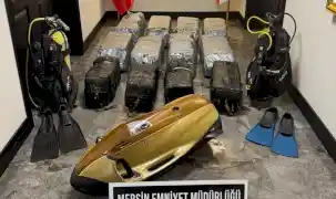 Mersin Limanı’nda gemiden 350 kilo kokain çıktı