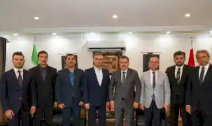 Trabzon’da Başkan Genç, İran ve Rus Konsoloslarını Ağırladı