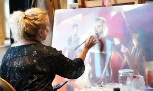 Trabzon'da uluslararası sanat etkinliği başladı