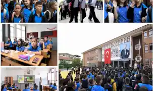 Yaz tatiline elveda, ilk okul gününe merhaba... Okullarda ders başı yapıldı