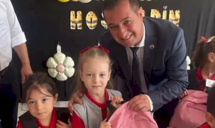 Yenimuhacir Belediyesi İlköğretime Çanta ve Kırtasiye Desteği Sağladı