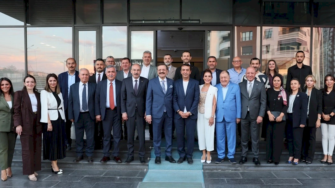 TOBB Başkanı KTO TEKMER'i ziyaret etti