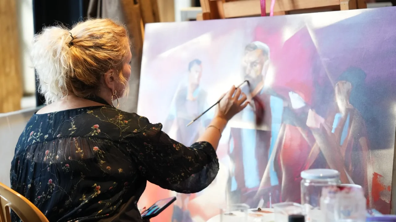 Trabzon'da uluslararası sanat etkinliği başladı