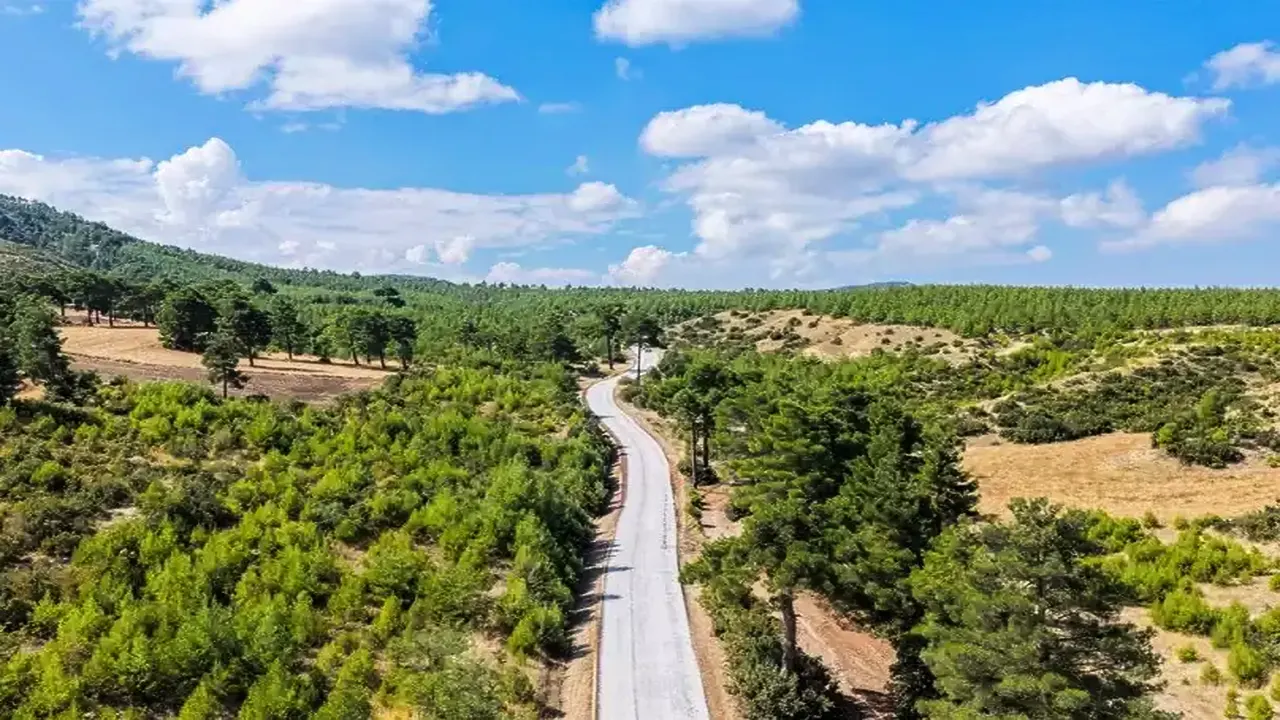 Denizli'de yeni yol ile ilçeler yakınlaştı