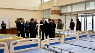 Yatağa bağımlı vatandaşlara yatak desteği sağlandı